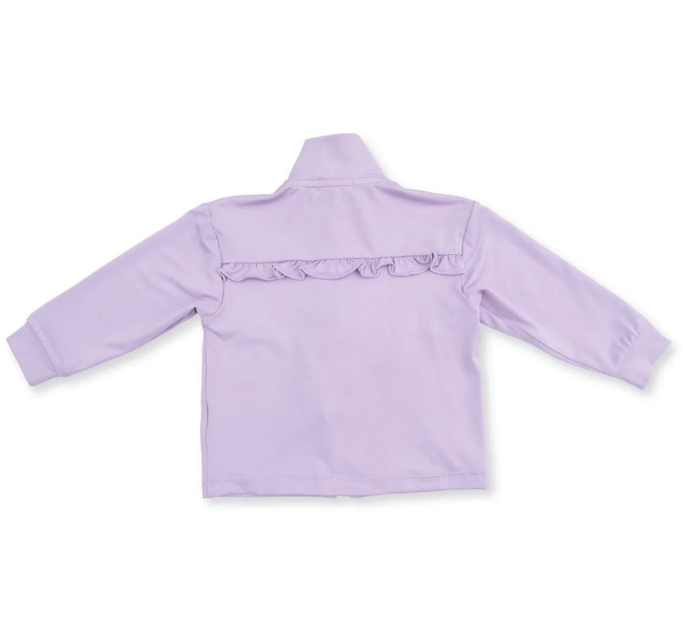 Tiny Tumblers Activewear Lila Mock Neck Active Jacket