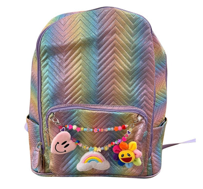Backpack Chevron Galaxy 2 Link Plush-Pastel