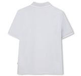 Polo Shirt With Tone-On-Tone Double Pale Blue