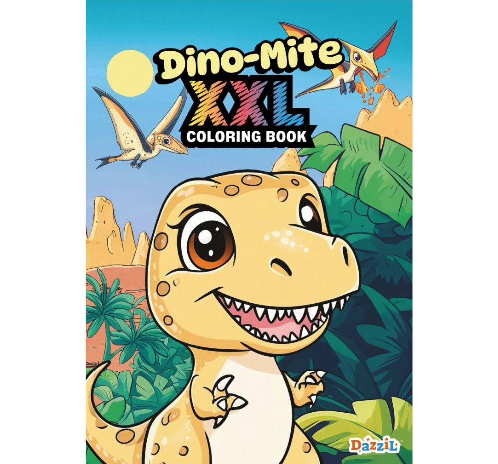 Dino Mite XXL Coloring Book