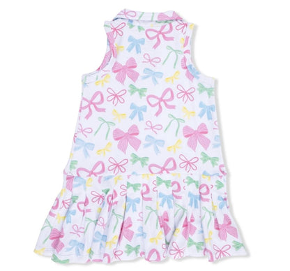 Sweet Bows Polo Tenis Dress with Cartwheel Short