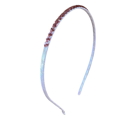 Crystallized Headband Lt Pink