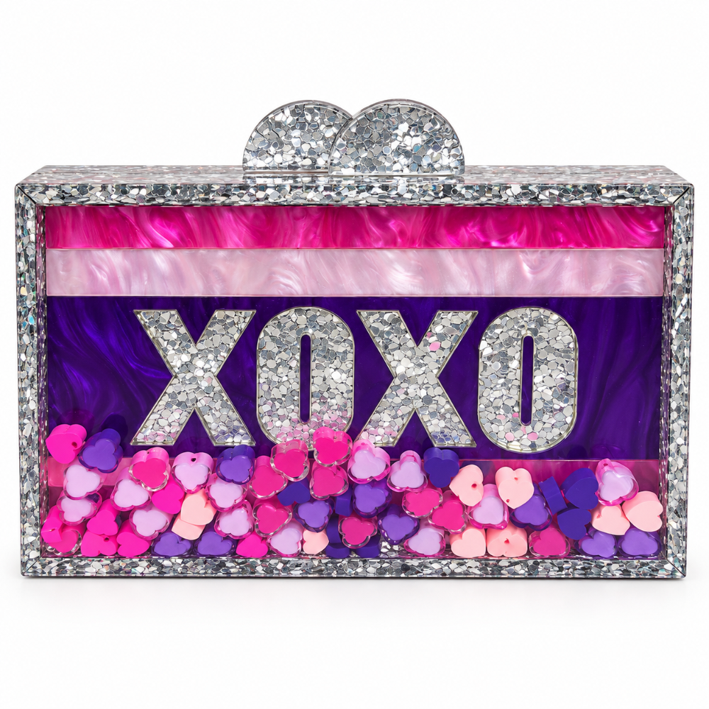 Acrilic Box Bag XOXO