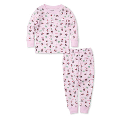 Pajama Set Slippery Slopes Multi Pink