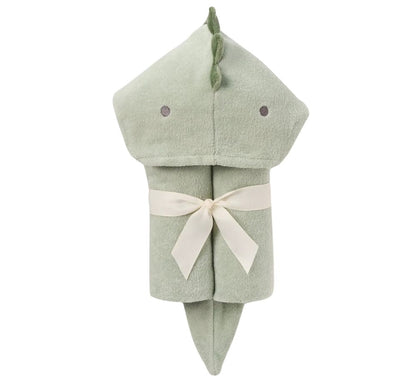 Dinosaur Bath Wrap Sage