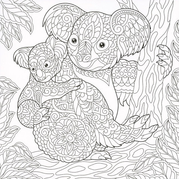 Wildlife Mandala Art