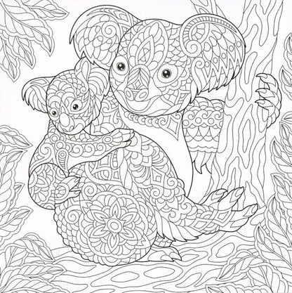 Wildlife Mandala Art