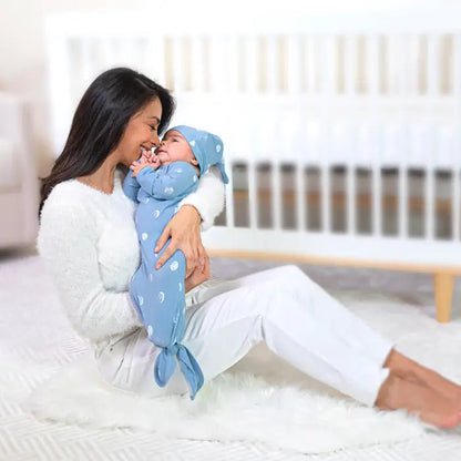 Confort Knit Newborn Gown & Hat Gift Set