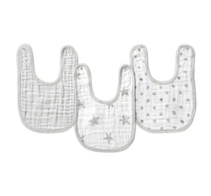Dusty 3Pack Aden Snap Bibs