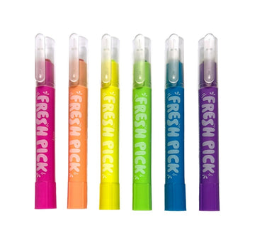 Fresh Pick Apple Scented Neon Gel Crayons