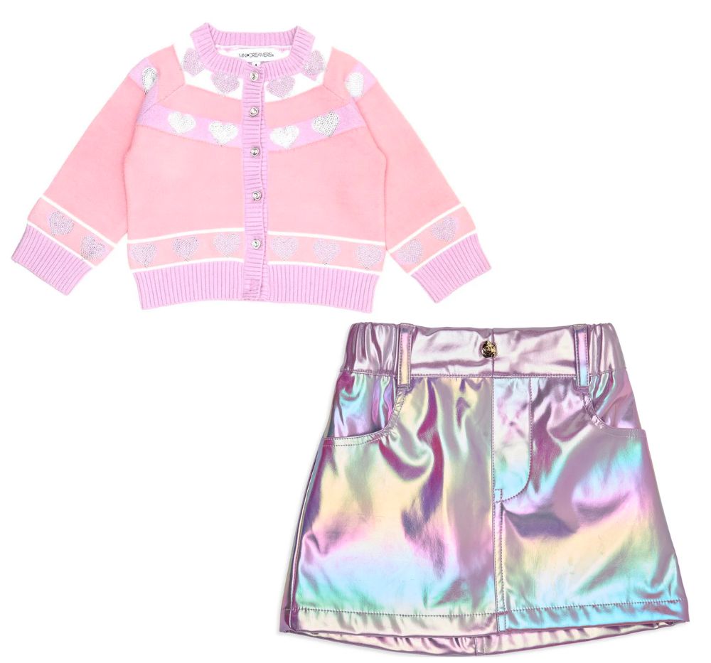 ALESSIA CRYSTAL HEART SET  RILEY SKIRT 26