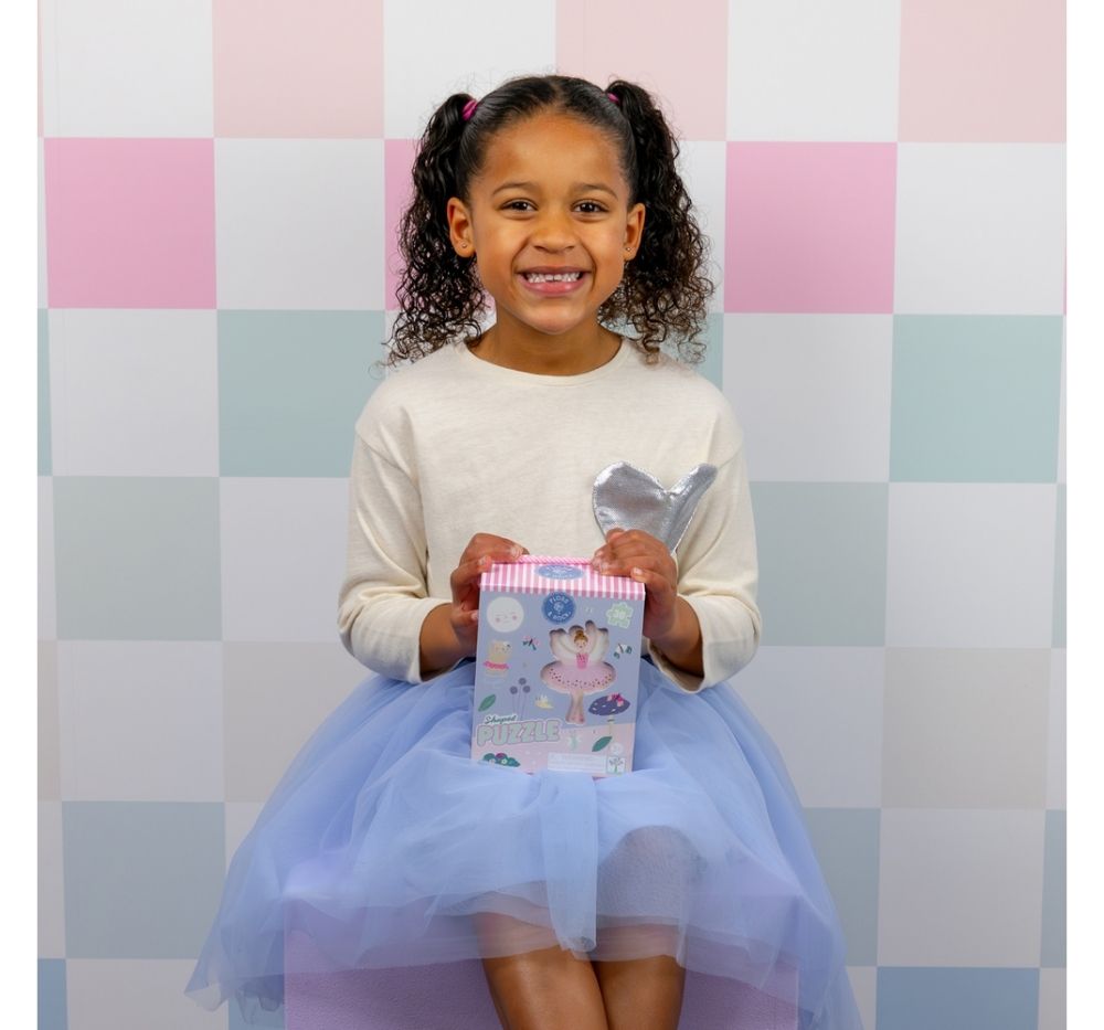 30 PC Shaped Puzzle Fairy Moon