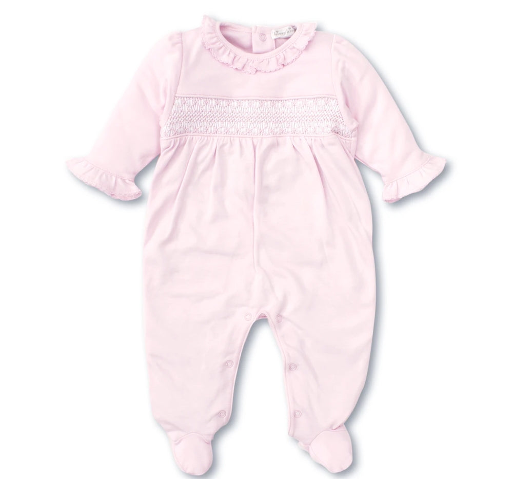 Footie W/Hand SMK Pink