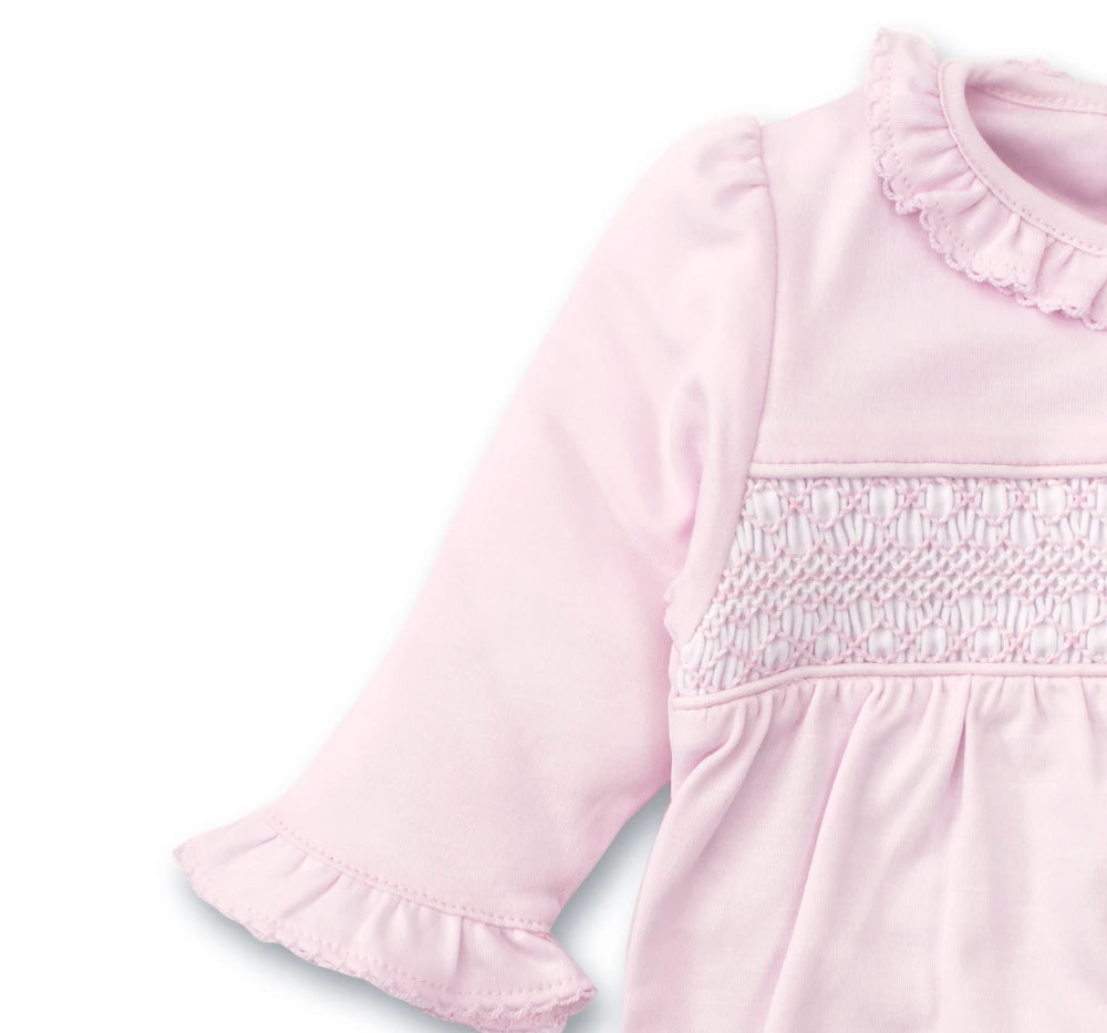 Footie W/Hand SMK Pink