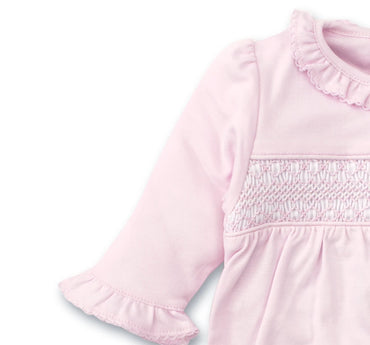 Footie W/Hand SMK Pink