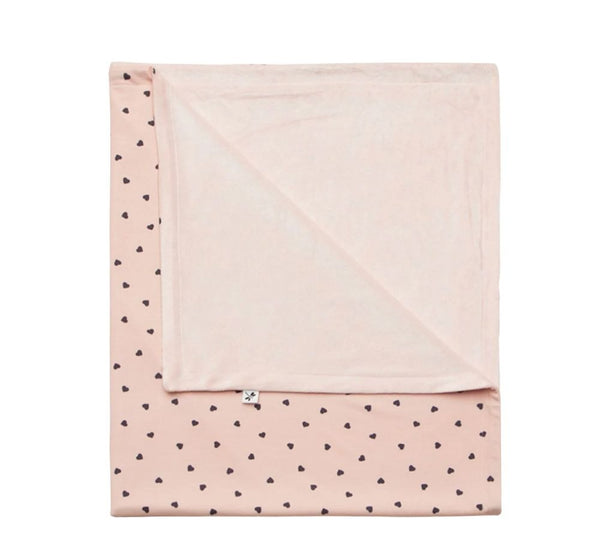 Hearts Bamboo Baby Blanket