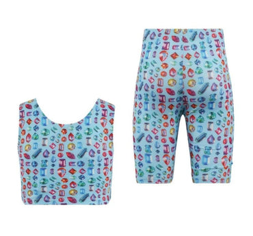 Bejeweled Bike Athletic Set