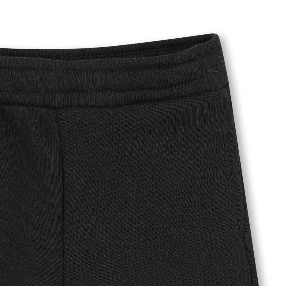 Joggging Shorts In Fleece Black