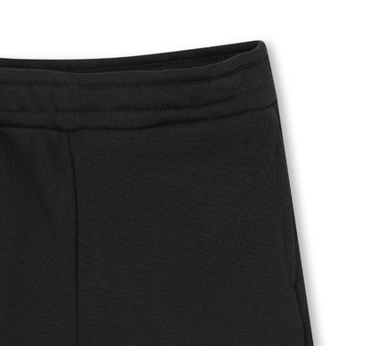 Joggging Shorts In Fleece Black