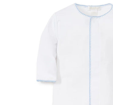 Premier Basics Footie White/Lt Blue