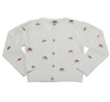 Rainbow Sweater White