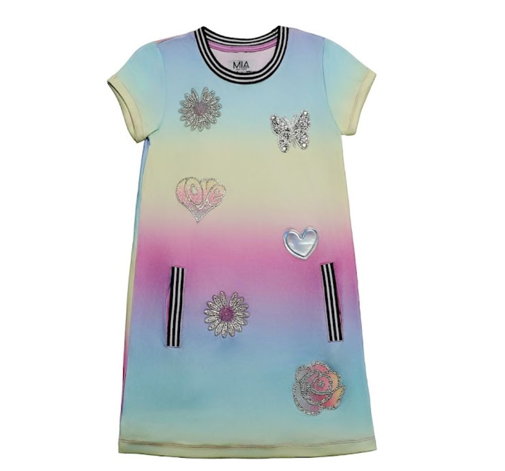 Icon Dress Rainbow
