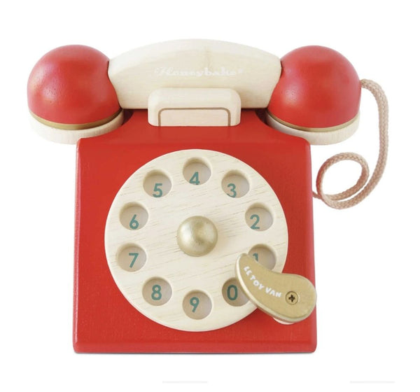 Vintage Wooden Phone 4