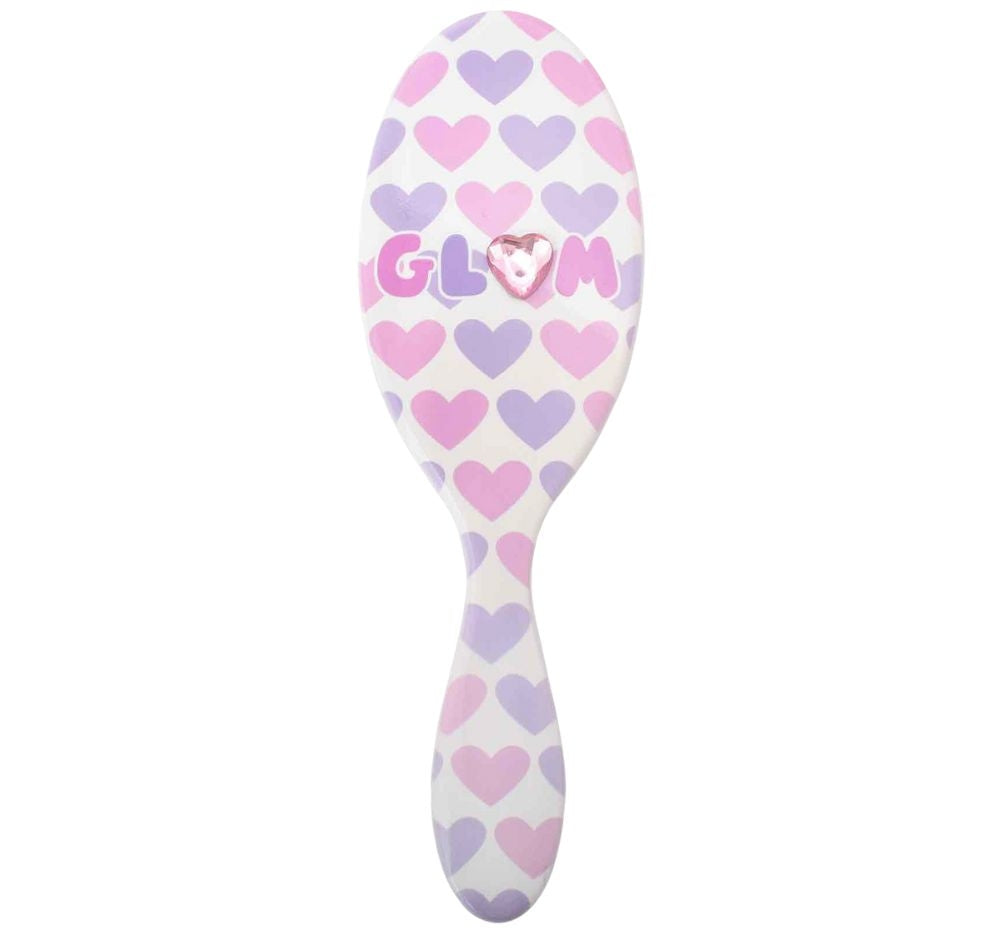 Glam Heart Hairbrush