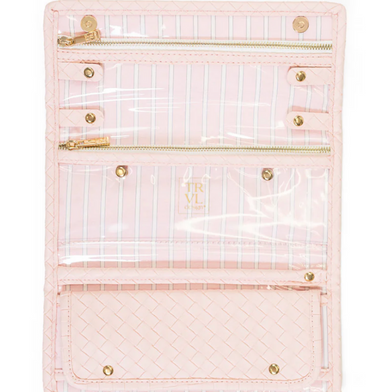 Woven Shell Jewelry Wallet