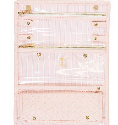 Woven Shell Jewelry Wallet