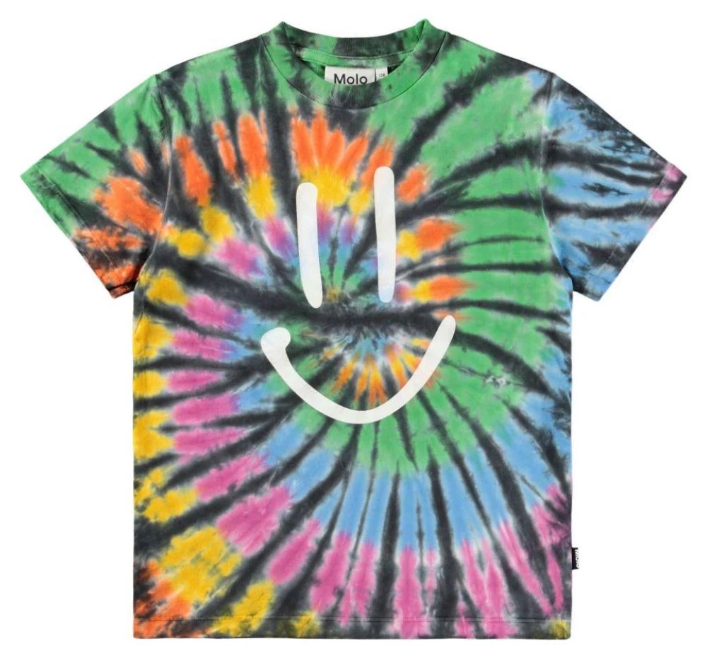 T-Shirt Smile Tie Dye