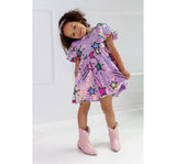 Lavender Shooting Star Sequin Dress