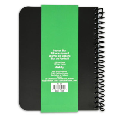 Soccer Star Silicone Notebook