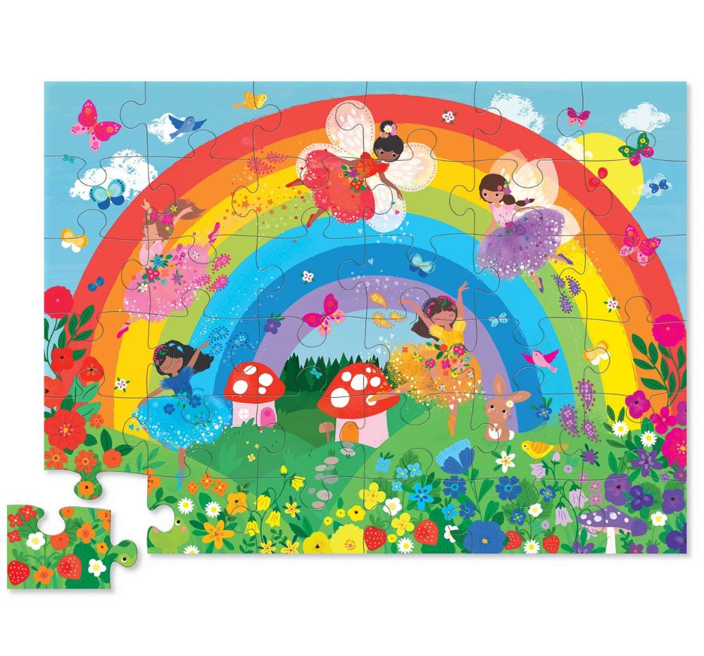 36-pc Puzzles Over The Rainbow