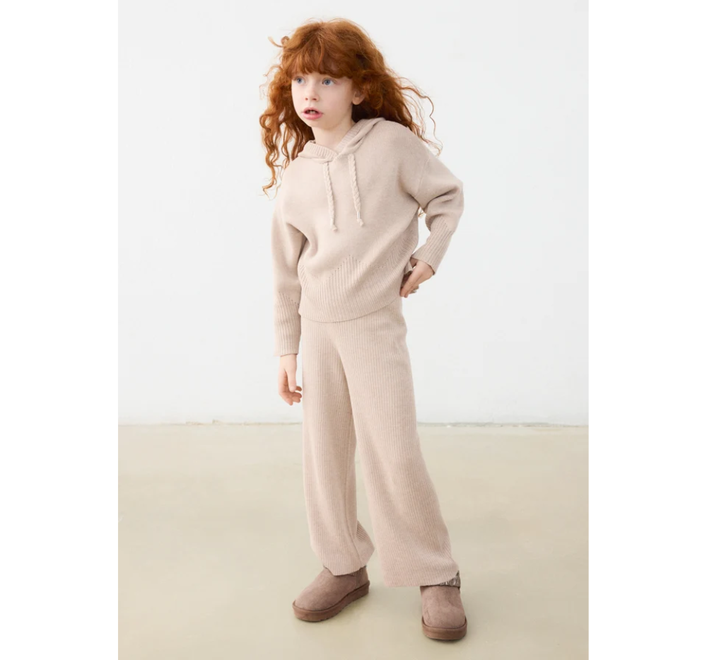 Conjunto Pantalon Largo Tricot Semilla