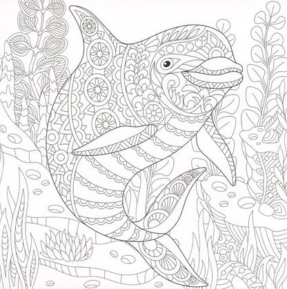 Ocean Mandala Art