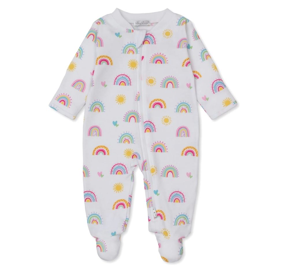 Footie Rainbow Sunshine