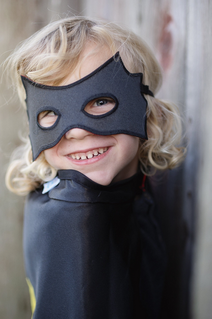 Reversible Spider/Bat Cape & Mask 4-6