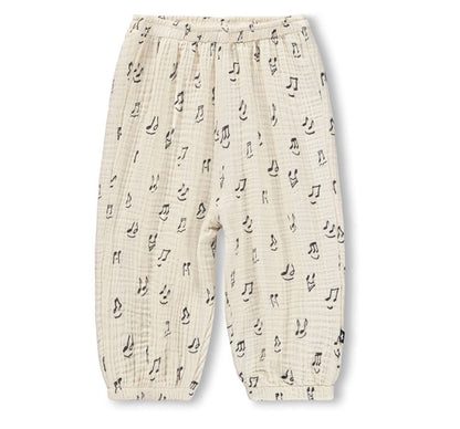 Woven Pants Happy Notes
