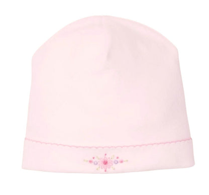 Gorro Adorno A Mano Rosa