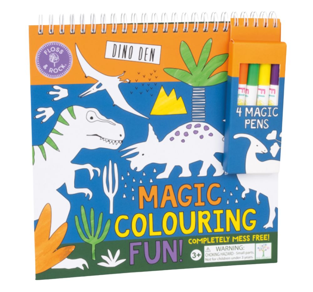 Magical Coloring Fun Dino