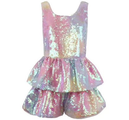 Sequin Ombre Romper
