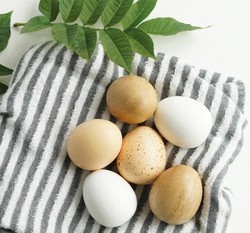 Farm Eggs Wooden Market Crate