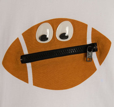 T-Shirt & Fleece Shorts Football Patch