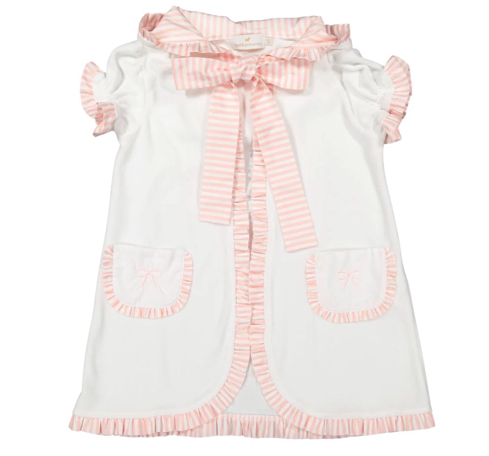 Flamingo Stripes Cover Up