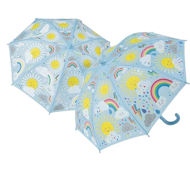 Colour Changing Umbrella Sun & Clouds