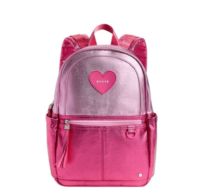 Kane Mini Backpack - Pink/Hot Pink Colorblock