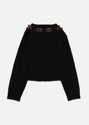 Rufflle Cardigan  &  Tutu Tartan