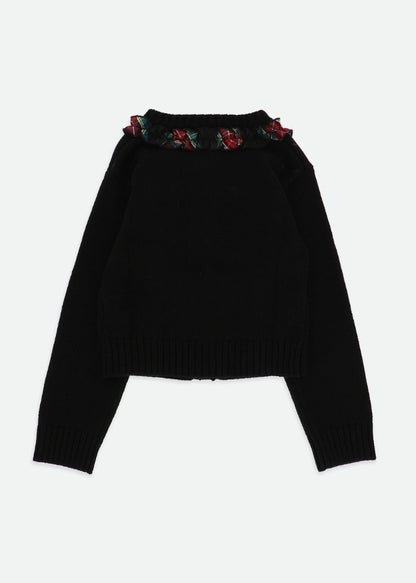 Rufflle Cardigan  &  Tutu Tartan