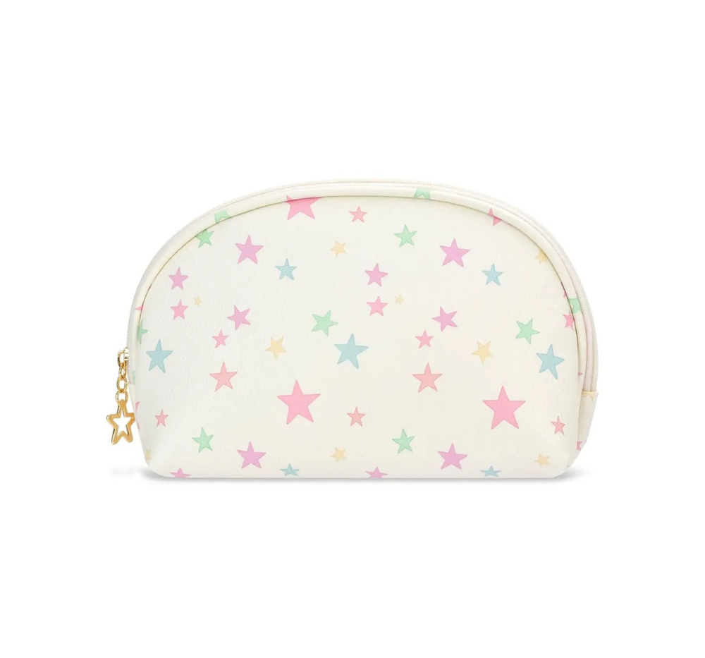Stardust Oval Cosmetic Bag